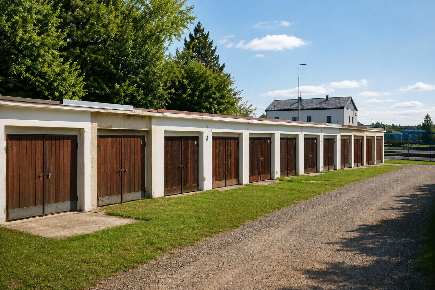 Prodej zděné garáže 28 m² s elektřinou – Litvínov, ul. U Zámeckého parku. – fotografie 3