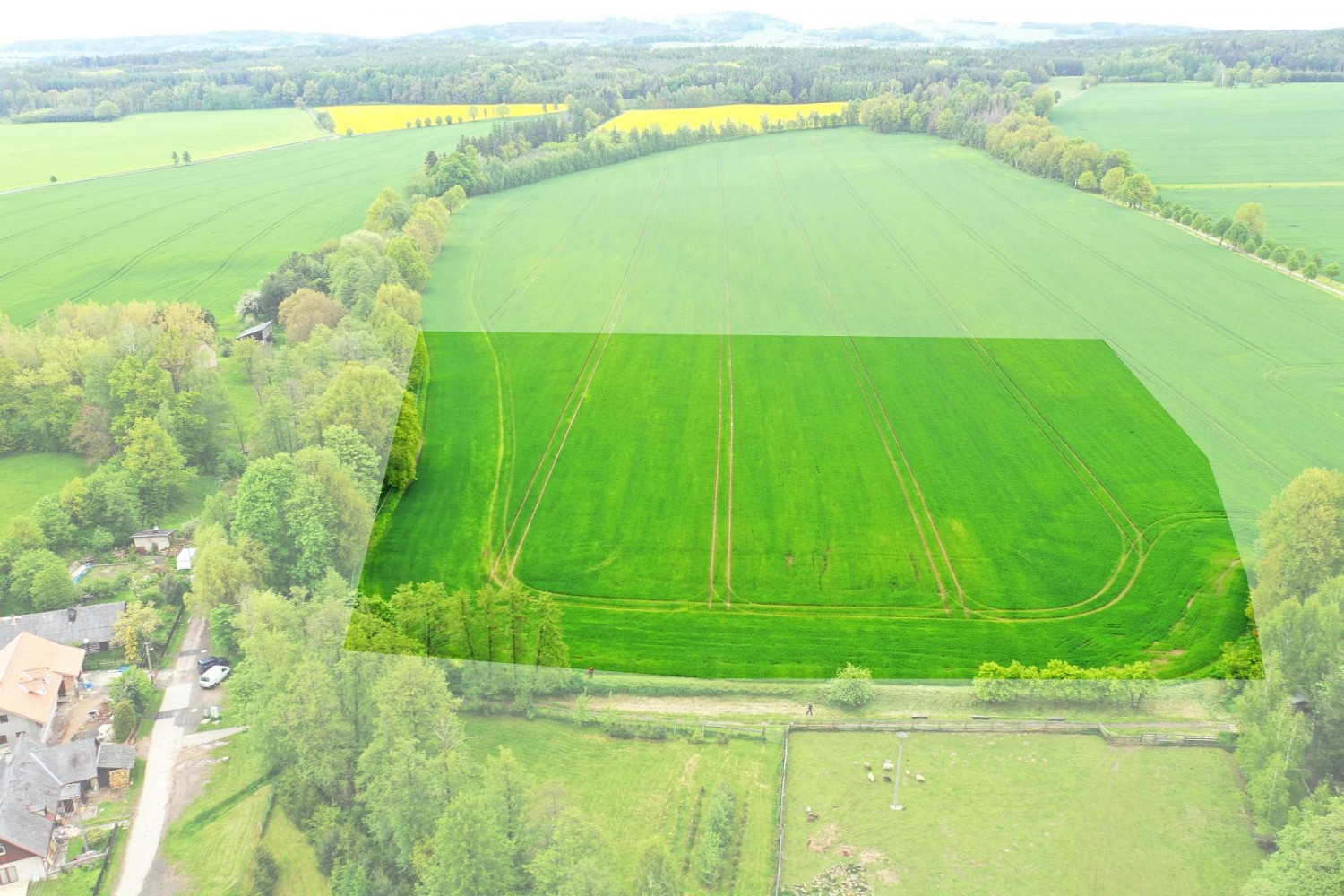 Prodej stavebního pozemku 16 566 m²