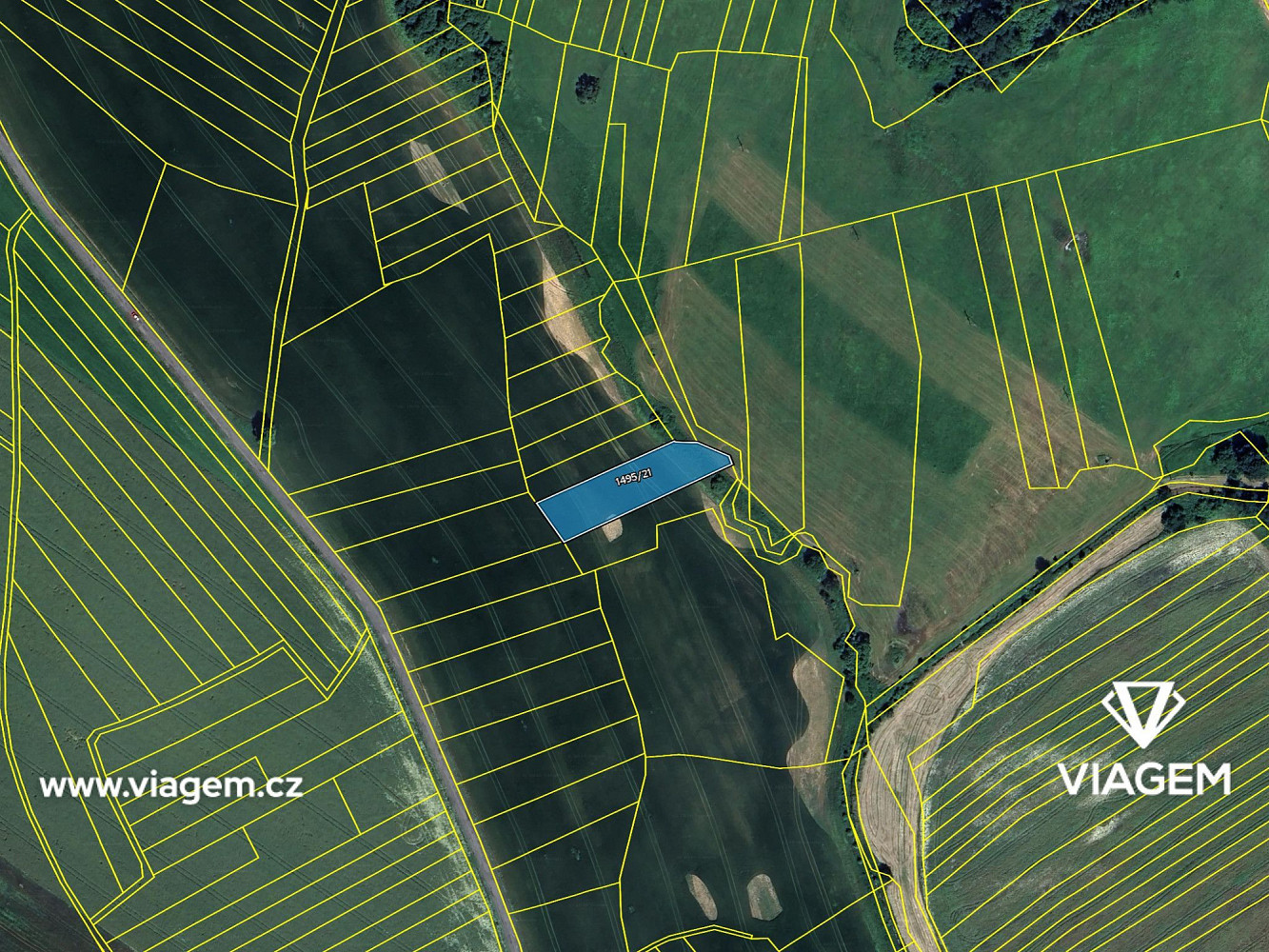 Prodej pole 1 086 m² – fotografie 4