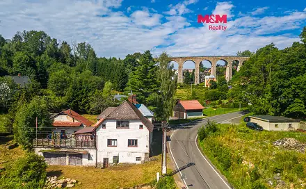 Prodej domu 250 m² s pozemkem 1 461 m², Údolní, Smržovka, okres Jablonec nad Nisou