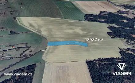 Prodej pole 943 m², Rohozná, okres Svitavy