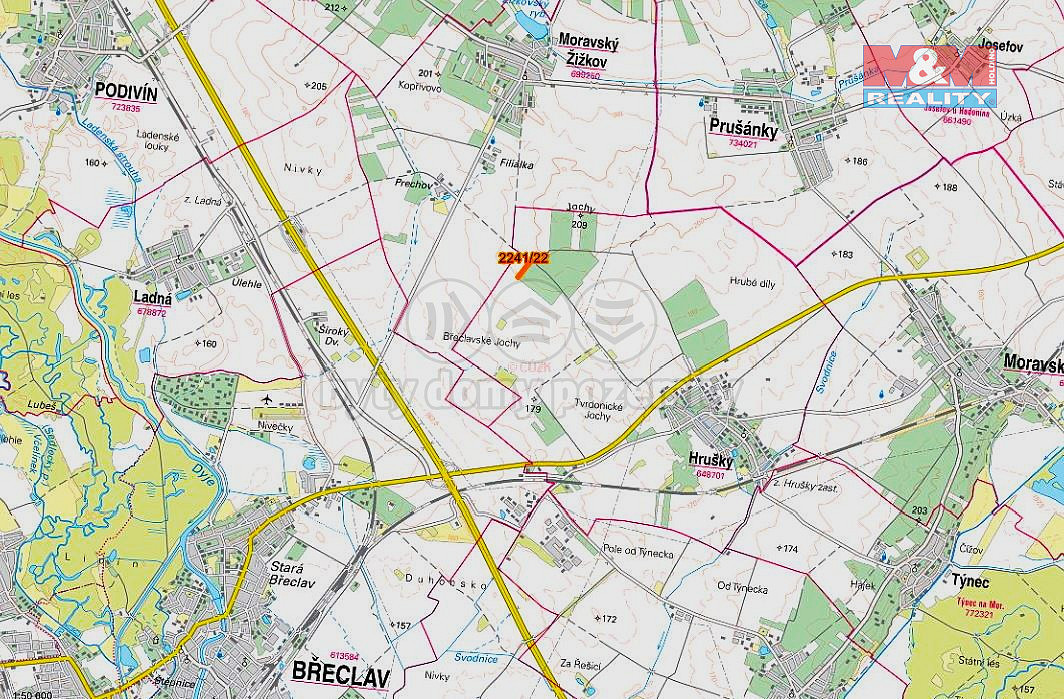 Prodej pole 612 m² – fotografie 3