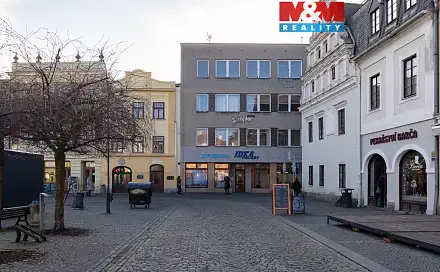 Prodej obchodních prostor 720 m², nám. Míru, Bruntál