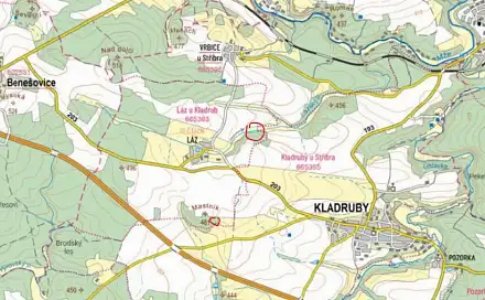 Prodej pozemku 1 234 m², Kladruby