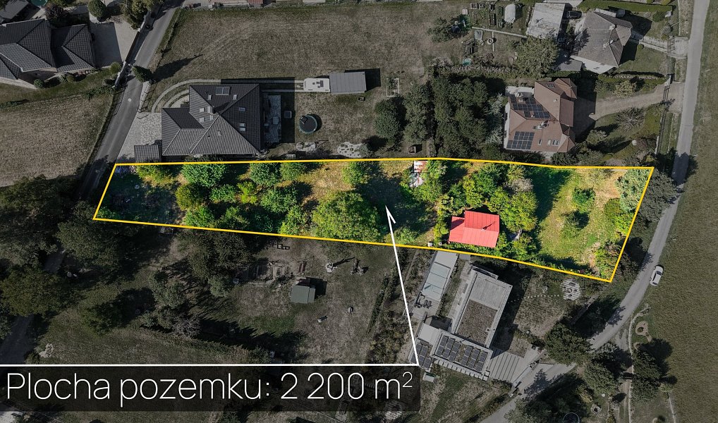 Prodej stavebního pozemku 2 200 m², Hranice – náhled fotky 2