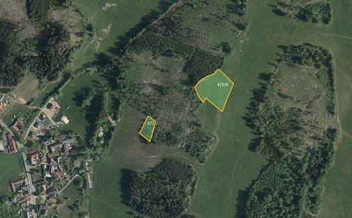 Prodej pole 17 409 m², Řídelov, okres Jihlava