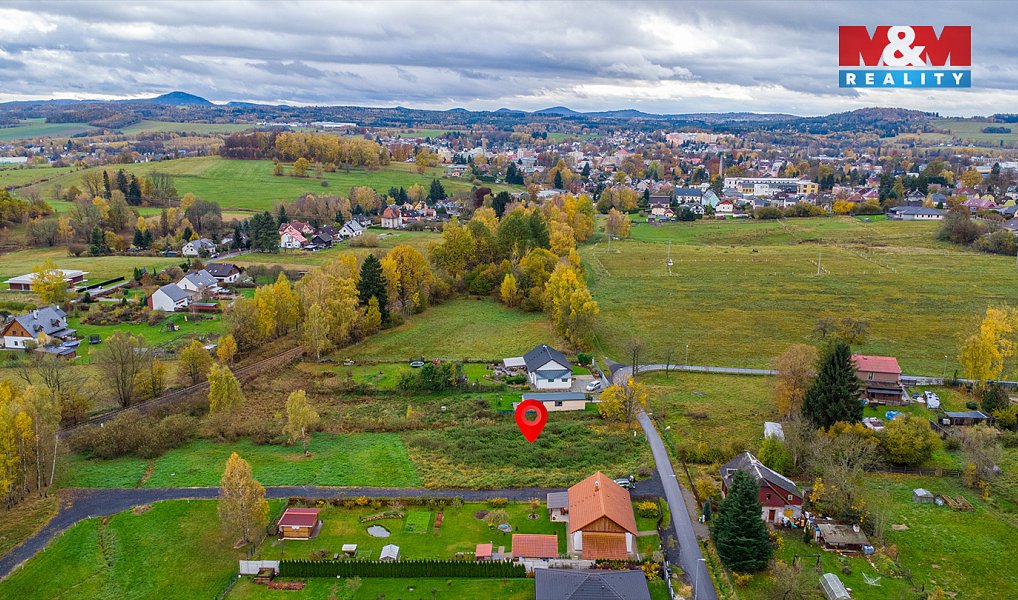 Prodej stavebního pozemku 1 350 m², Rumburk – náhled fotky 5