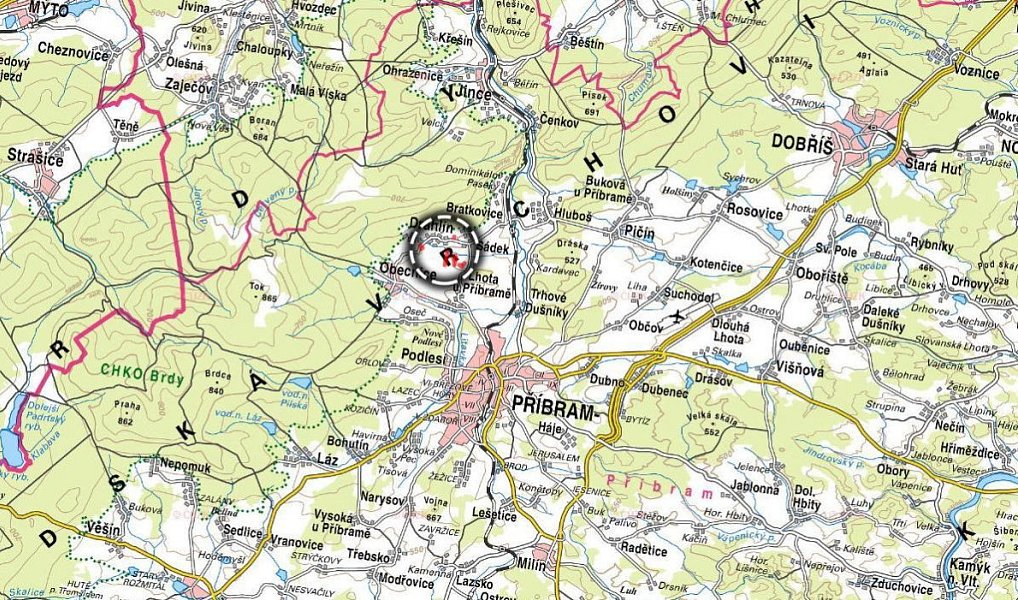 Prodej pole 32 127 m², Drahlín – náhled fotky 5