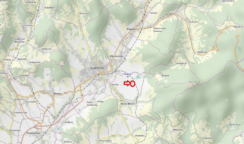 Prodej lesa 6 437 m², Chvalkovice – náhled fotky 9