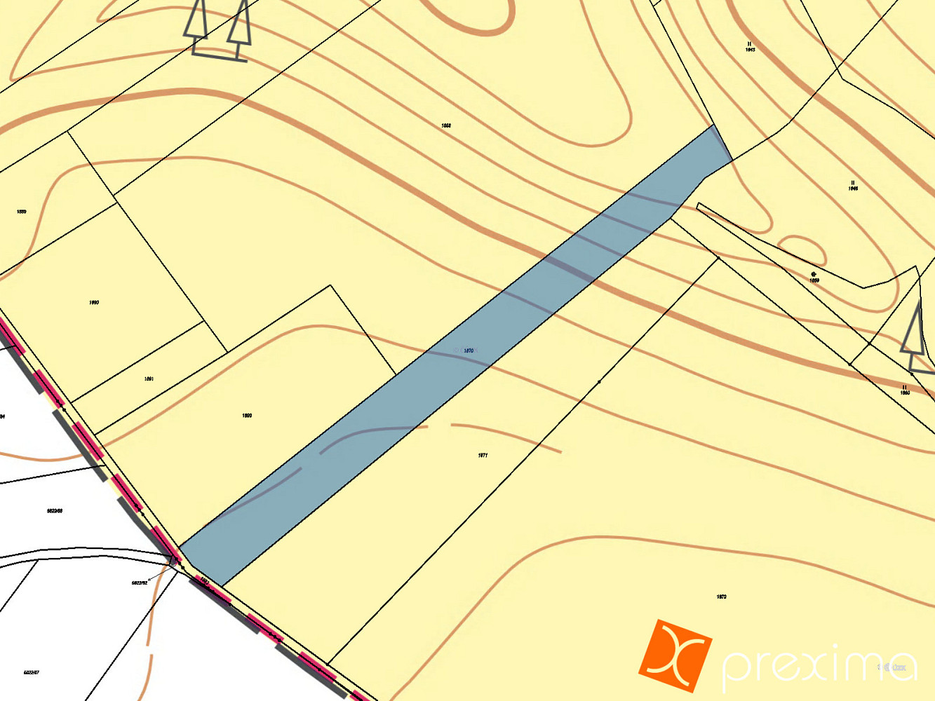Prodej pole 791 m² — photo 3