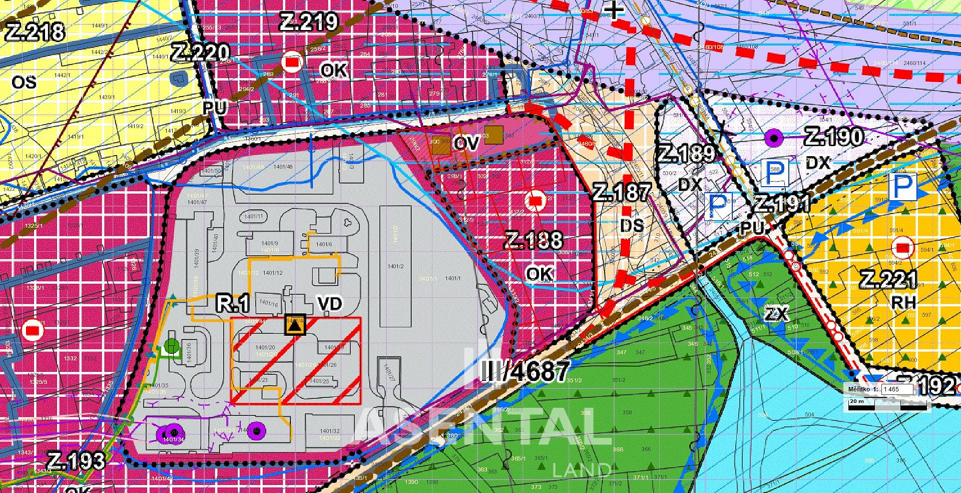 Prodej komerčního pozemku 8 447 m² – fotografie 5