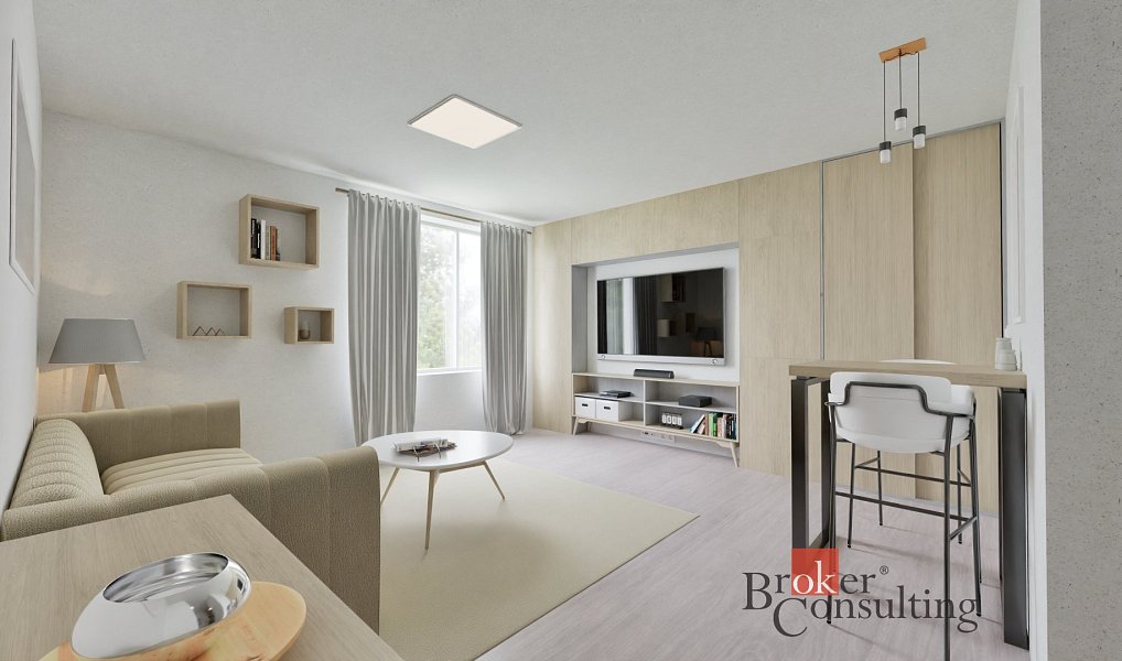 Prodej bytu 1+kk 33 m², Kaplice – náhled fotky 4