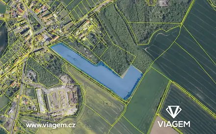 Prodej pole 6 033 m², Teplice