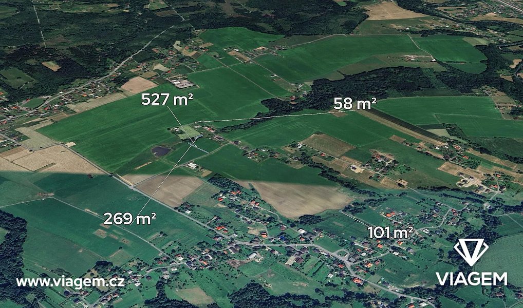 Prodej pole 477 m², Milíkov – fotka 1 z 5