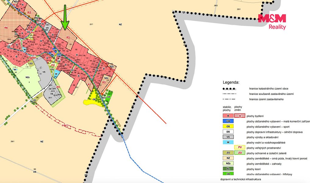 Prodej stavebního pozemku 1 050 m², Čilec – náhled fotky 6