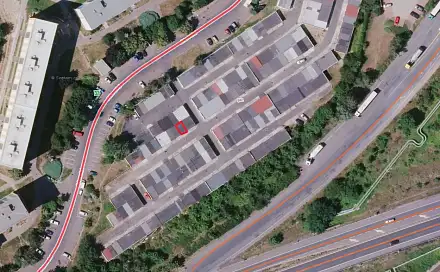 Pronájem garáže pro motocykl nebo čtyřkolku., Jirkovská, Chomutov