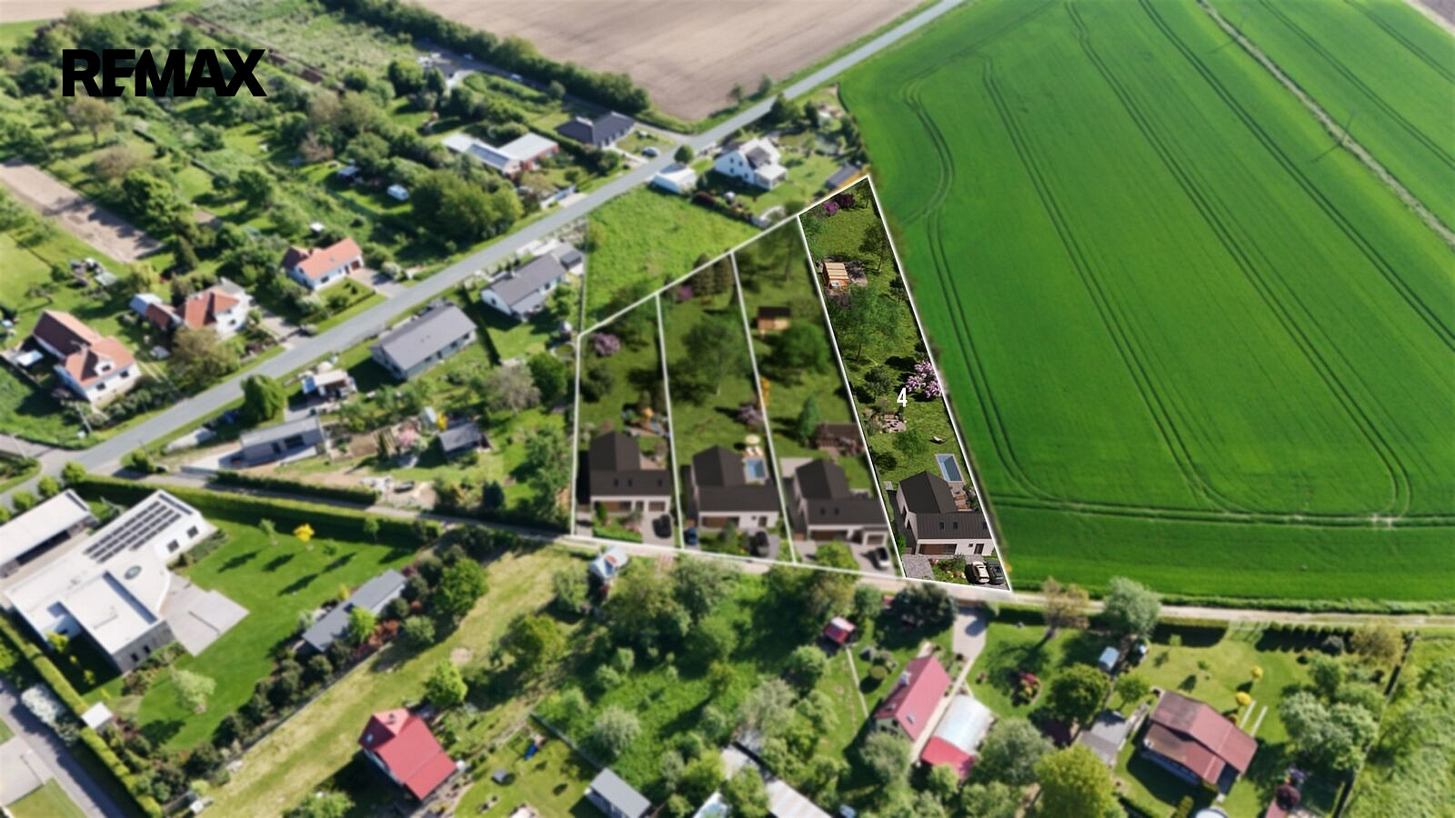 Prodej stavebního pozemku 2 100 m² – fotografie 4
