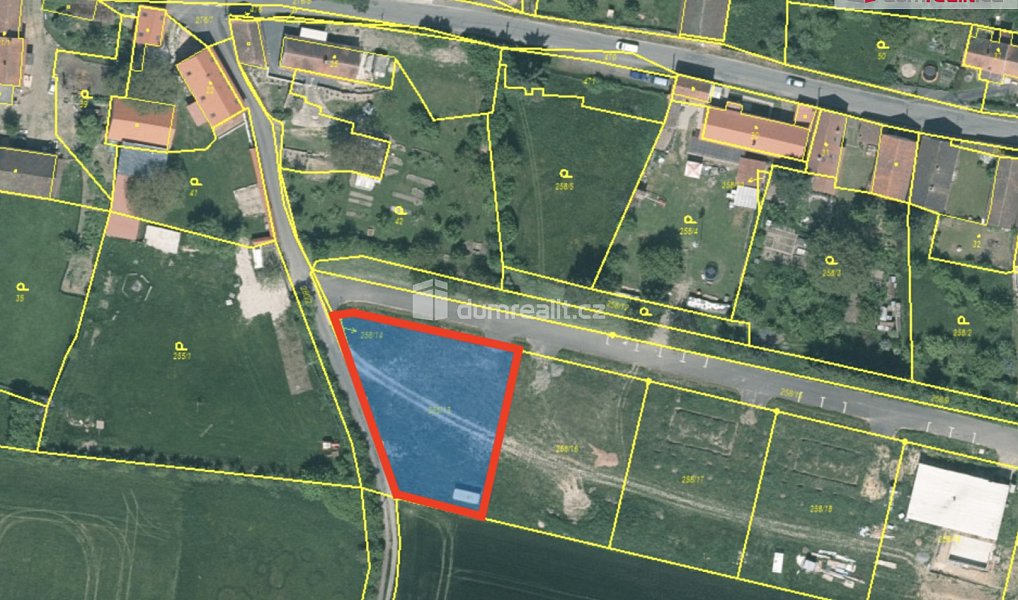 Prodej stavebního pozemku 1 255 m², Semněvice – náhled fotky 15
