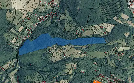 Prodej lesa 1 025 m², Vsetín