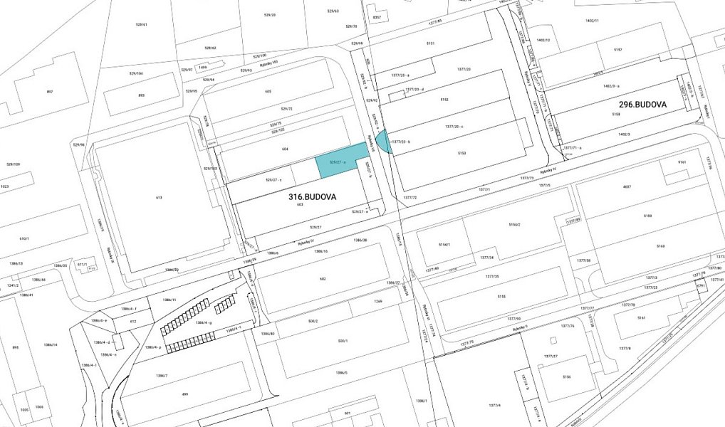 Pronájem komerčního pozemku 493 m², Zlín – náhled fotky 3