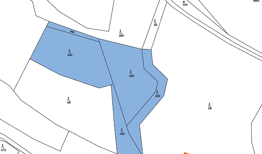 Prodej lesa 573 m², Mělnické Vtelno – náhled fotky 2