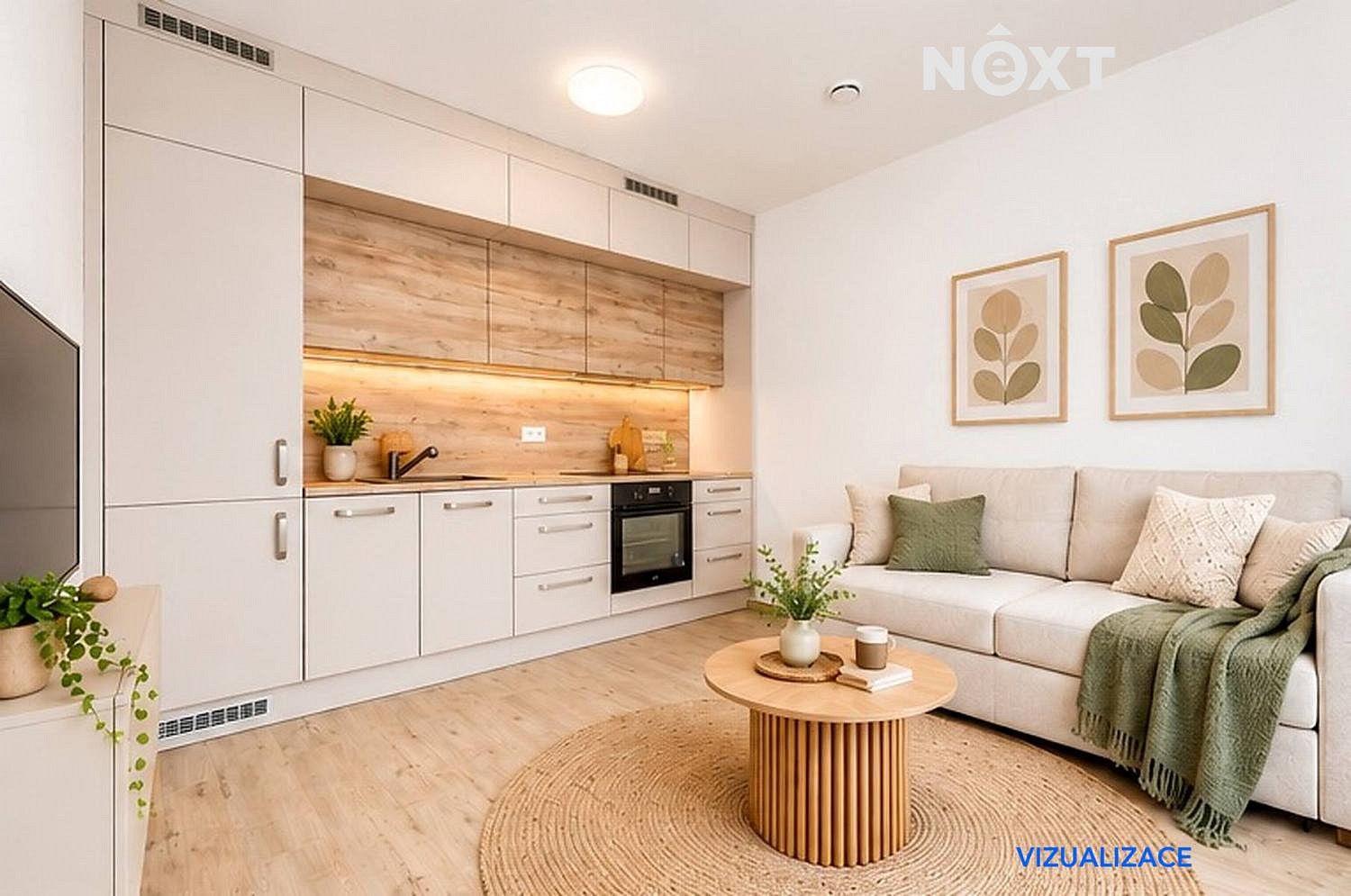 Pronájem bytu 1+kk 23 m²