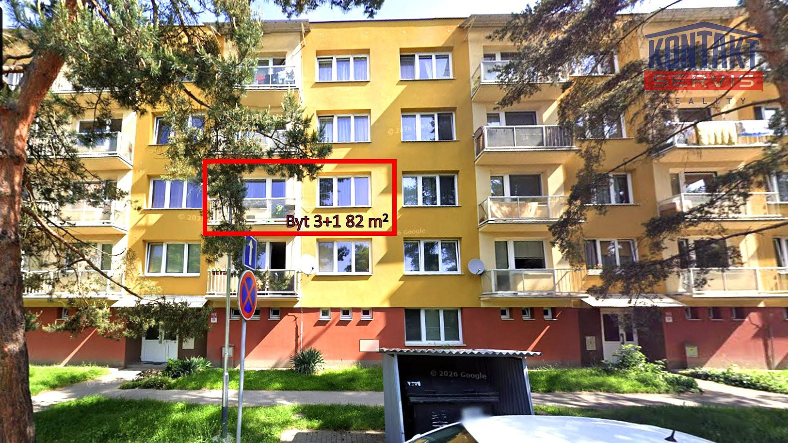 Prodej bytu 3+1 82 m²