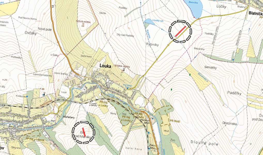 Prodej pole 5 658 m², Louka – náhled fotky 3