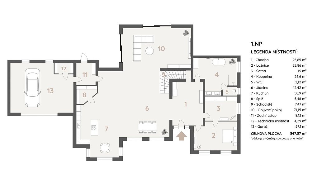 Prodej domu 641 m² s pozemkem 1 564 m², Šanov – náhled fotky 7