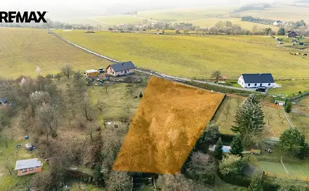 Prodej stavebního pozemku 2 413 m², Horní Police, okres Česká Lípa