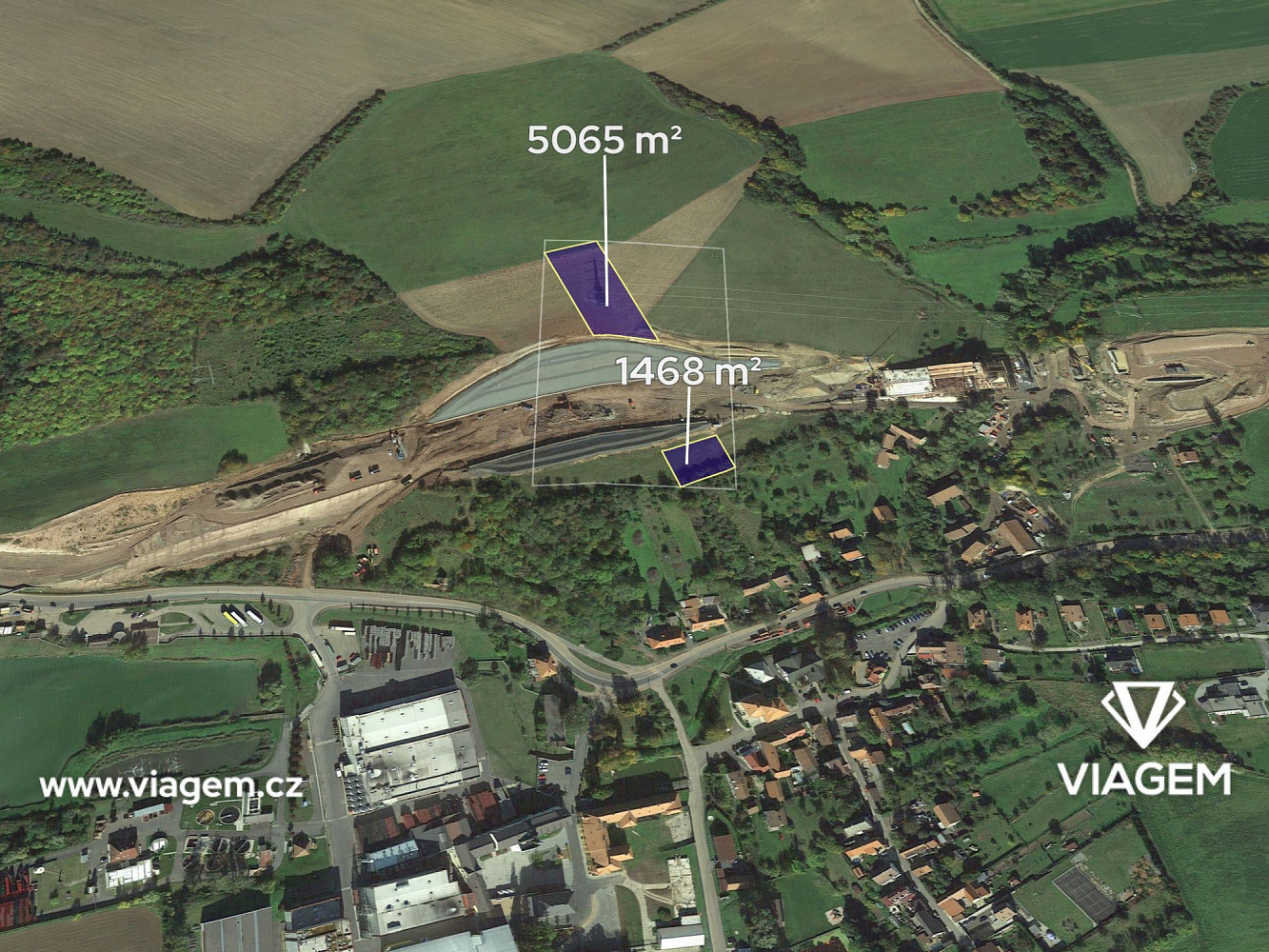 Prodej pole 1 399 m²