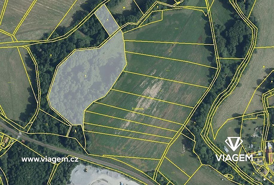 Prodej pole 1 188 m²