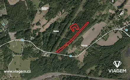 Prodej lesa 2 787 m², Doubrava, okres Karviná