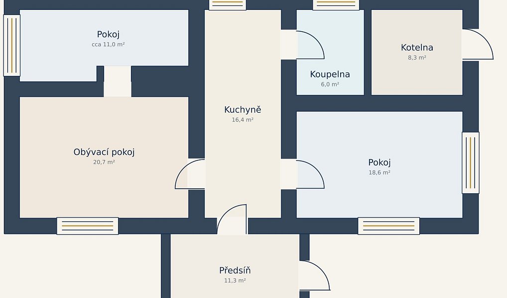 Prodej domu 92 m² s pozemkem 2 612 m², Žabeň – náhled fotky 27