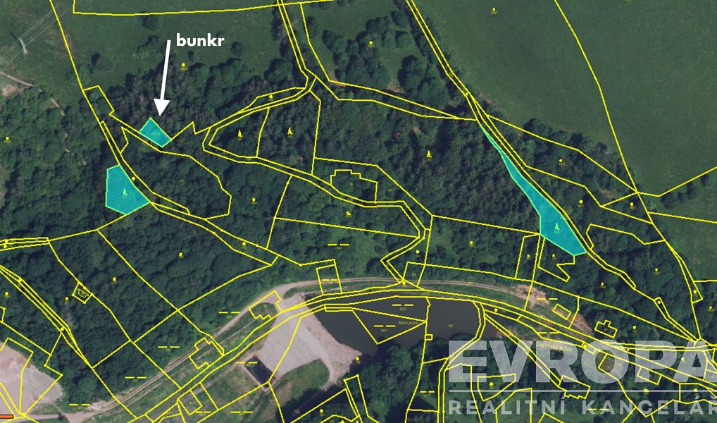 Prodej pozemkové parcely č. 448/10 s možností Nájemní smlouvy na izolovaný pěchotní srub T-S 60 U st, Trutnov – náhled fotky 6