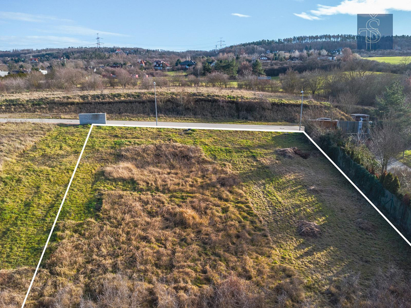 Prodej stavebního pozemku 1 316 m² – pohled 5