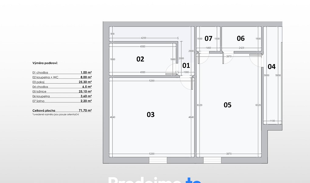 Prodej domu 182 m² s pozemkem 525 m², Hevlín – náhled fotky 6