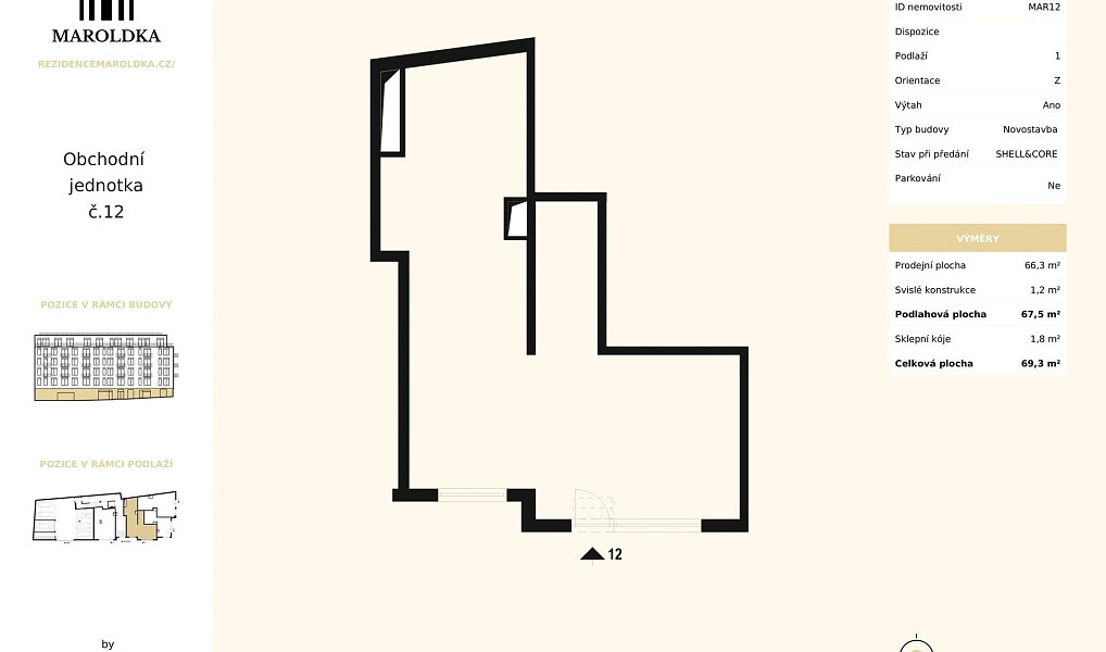 Prodej obchodních prostor 66 m², Praha – náhled fotky 2