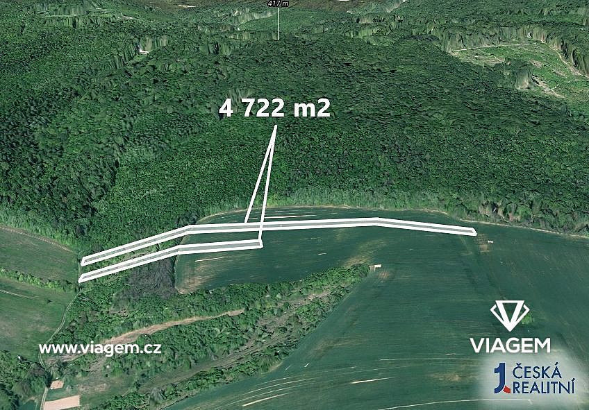 Prodej pole 4 722 m²
