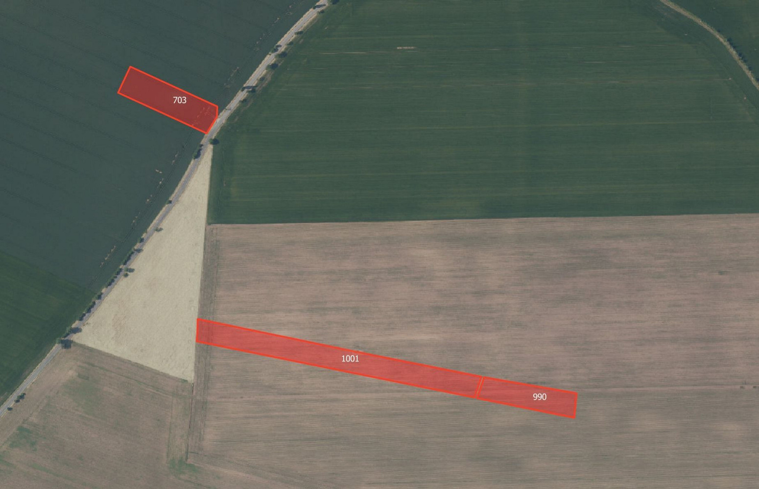 Prodej pole 70 796 m² – fotografie 3
