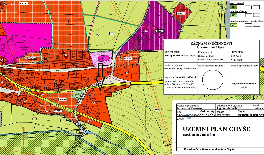 Prodej stavebního pozemku 1 041 m², Chyše – náhled fotky 6