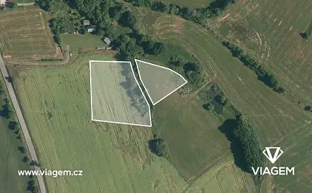 Prodej zahrady 421 m², Újezdec, okres Prachatice