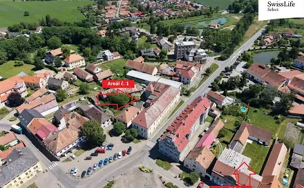 Prodej obchodních prostor 3 100 m², náměstí T. G. Masaryka, Dašice, okres Pardubice