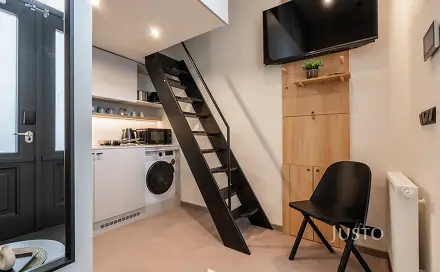 Prodej bytu 1+kk 19 m², Prvního pluku, Praha 8 - Karlín