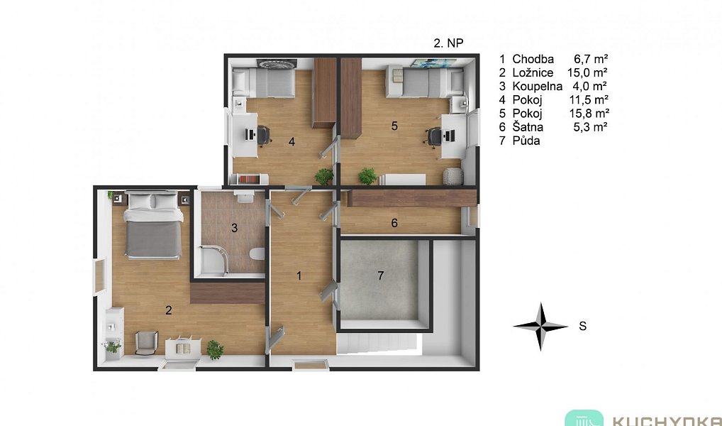 Prodej domu 265 m² s pozemkem 1 277 m², Košťany – náhled fotky 9