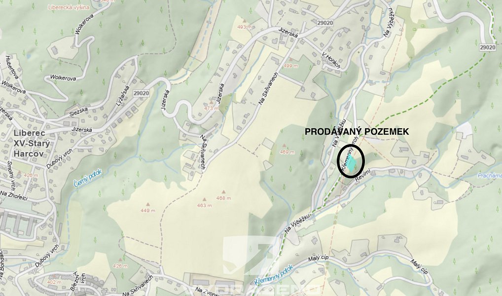 Prodej louky 1 465 m², Liberec – náhled fotky 11