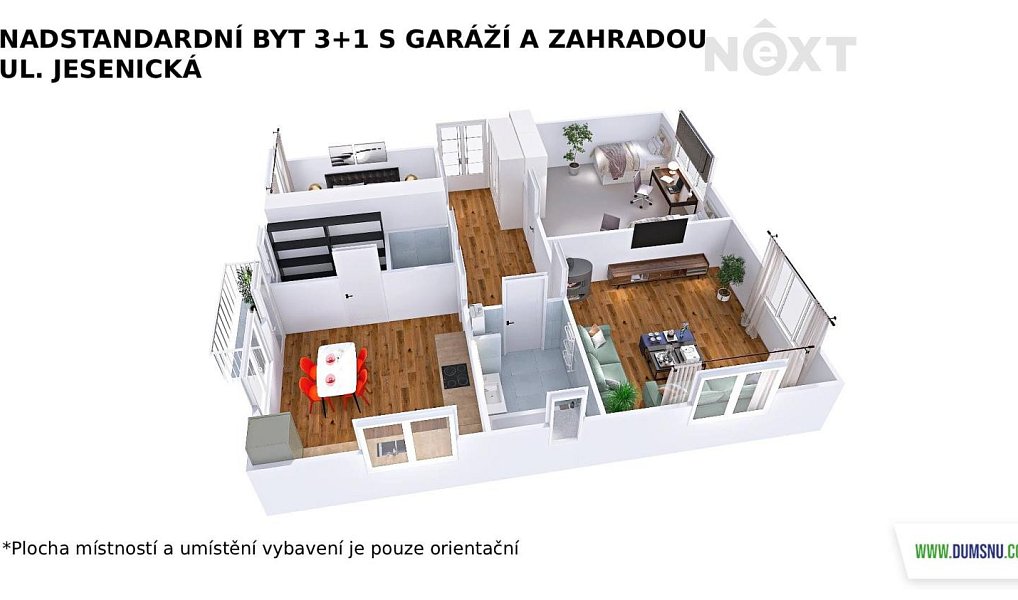 Prodej bytu 3+1 107 m², Šumperk – náhled fotky 28