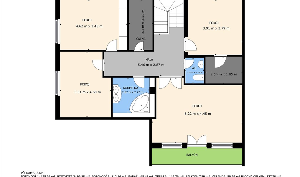 Prodej domu 220 m² s pozemkem 810 m², Brno – náhled fotky 33