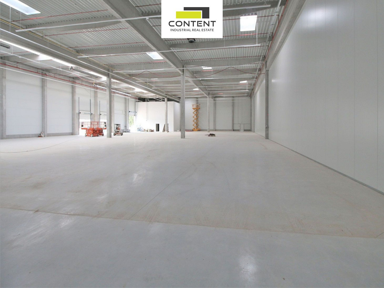 Pronájem skladovacích prostor 1 500 m²