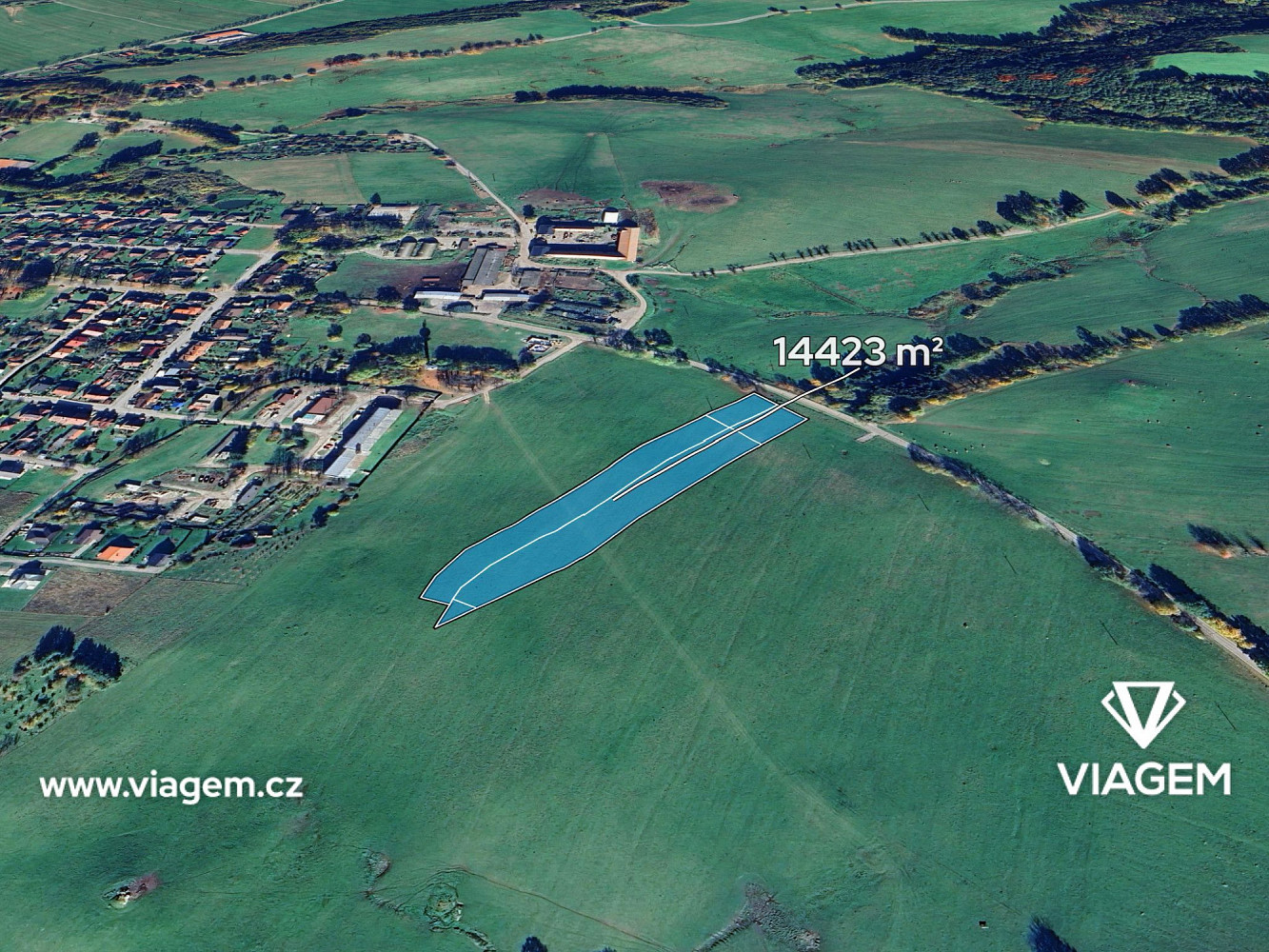 Prodej pole 2 403 m²